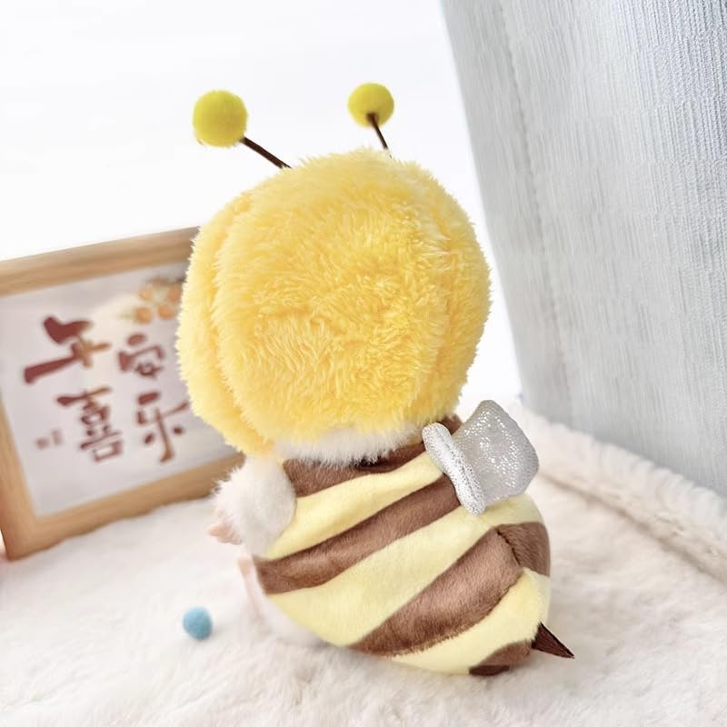 Clothes for Labubu Plush Doll Clothing 17cm/6.7in Doll Outfit for Big into Energy, Exciting Macaron or Have A Seat Series, Cute Stylish Clothes Set for Labubu Dress up (Shrimp)