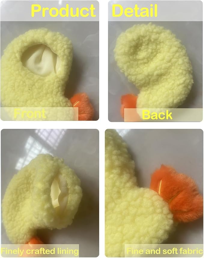 Clothes for Labubu Plush Doll Clothing 17cm/6.7in Doll Outfit for Big into Energy, Exciting Macaron or Have A Seat Series, Cute Stylish Clothes Set for Labubu Dress up (Shrimp)