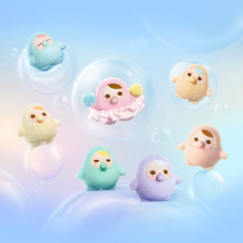 POP MART PUCKY Beanie Bubble UP Series-Plush Pendant Blind Box, Blind Box Figures, Random Design Action Figures Collectible Toys Home Decorations, Single Box