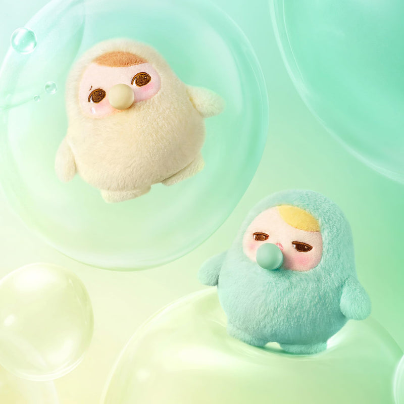 POP MART PUCKY Beanie Bubble UP Series-Plush Pendant Blind Box, Blind Box Figures, Random Design Action Figures Collectible Toys Home Decorations, Single Box