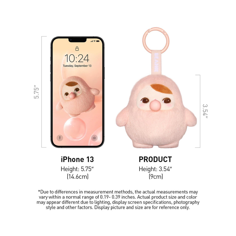 POP MART PUCKY Beanie Bubble UP Series-Plush Pendant Blind Box, Blind Box Figures, Random Design Action Figures Collectible Toys Home Decorations, Single Box