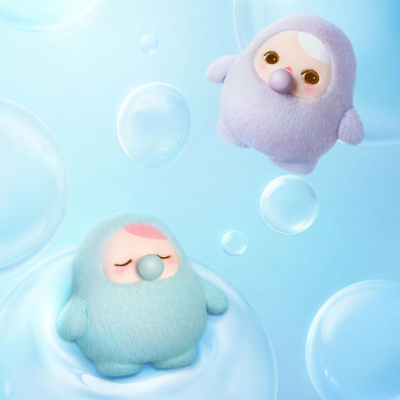 POP MART PUCKY Beanie Bubble UP Series-Plush Pendant Blind Box, Blind Box Figures, Random Design Action Figures Collectible Toys Home Decorations, Single Box