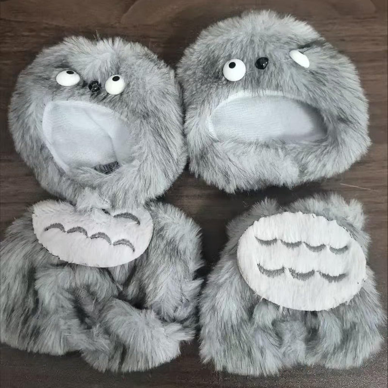 Clothes for Labubu Plush Doll Clothing 17cm/6.7in Doll Outfit for Big into Energy, Exciting Macaron or Have A Seat Series, Cute Stylish Clothes Set for Labubu Dress up (Shrimp)